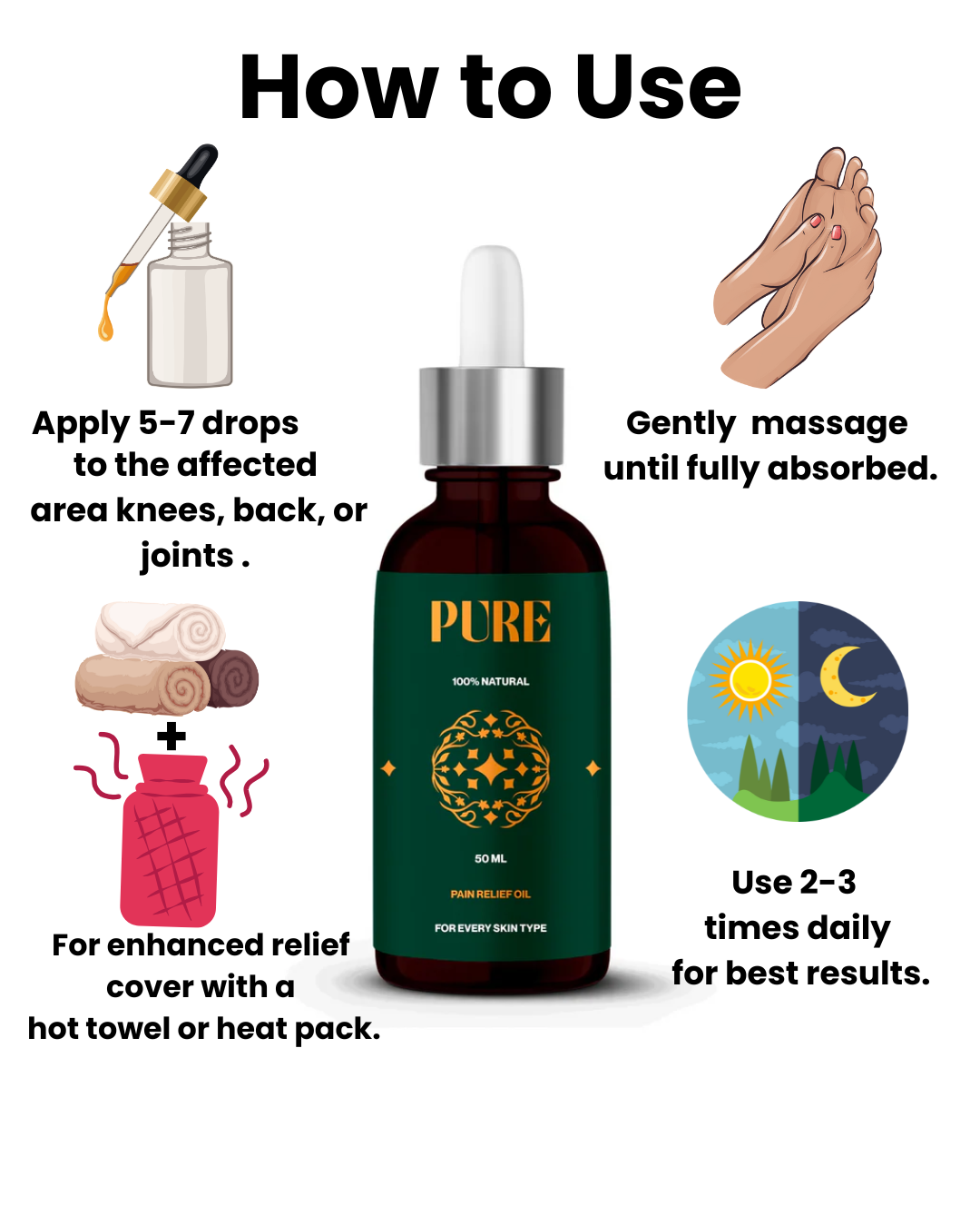 PURE Pain Relief Oil